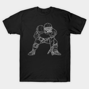 Rugby American Football Sport USA Gridiron Football Gift T-Shirt